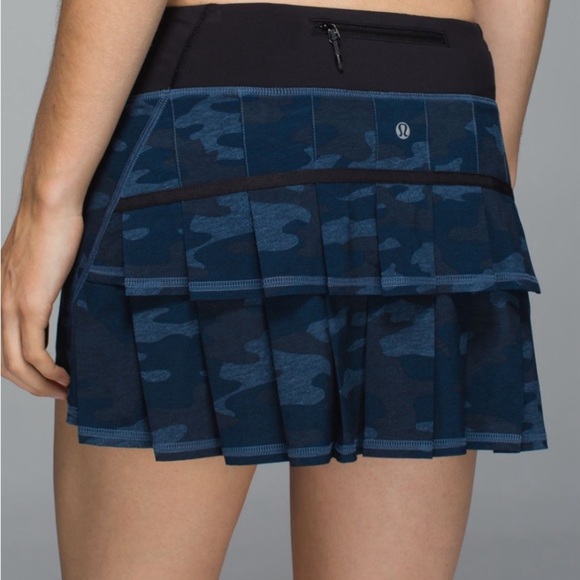 Lululemon Blue Camo Skort - Picture 4 of 6